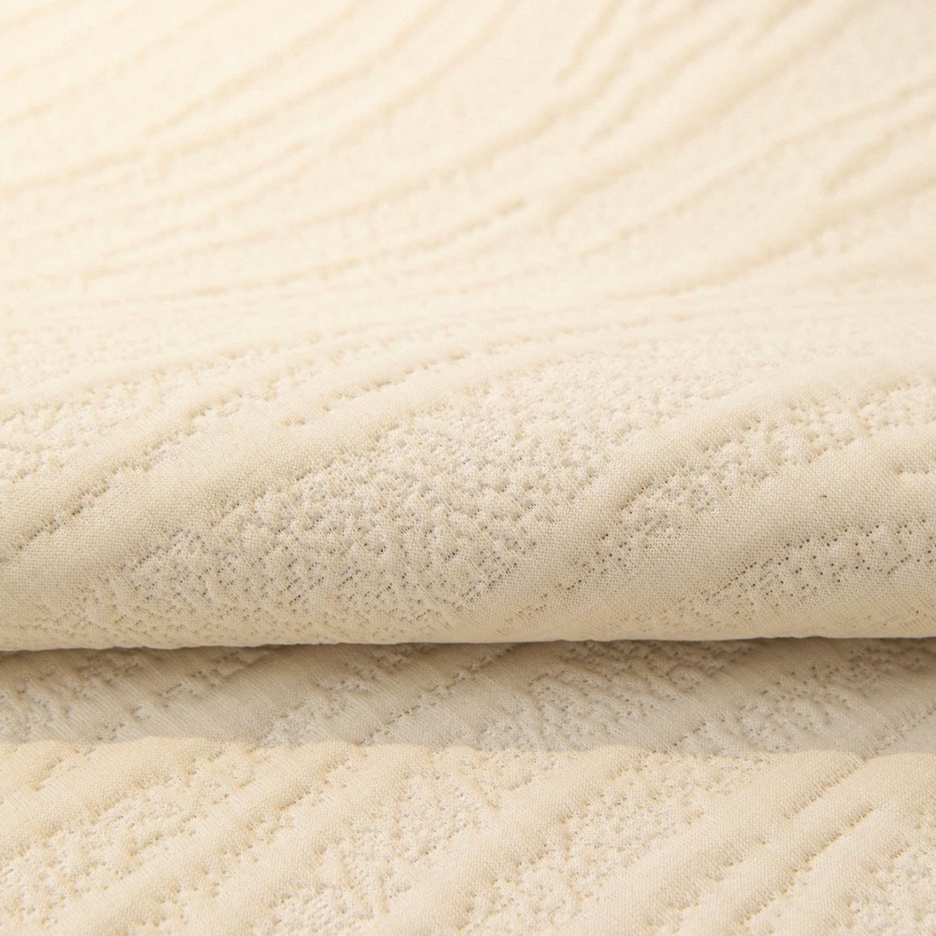 Creamy Wave Textured sofa cover (4colors)