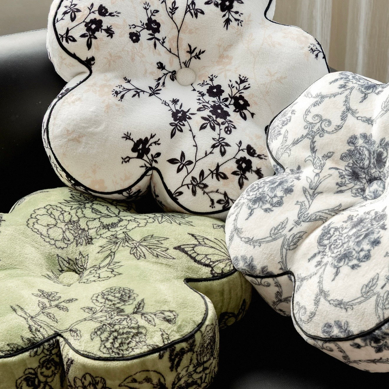 Vintage Floral Blossom cushion (3designs)