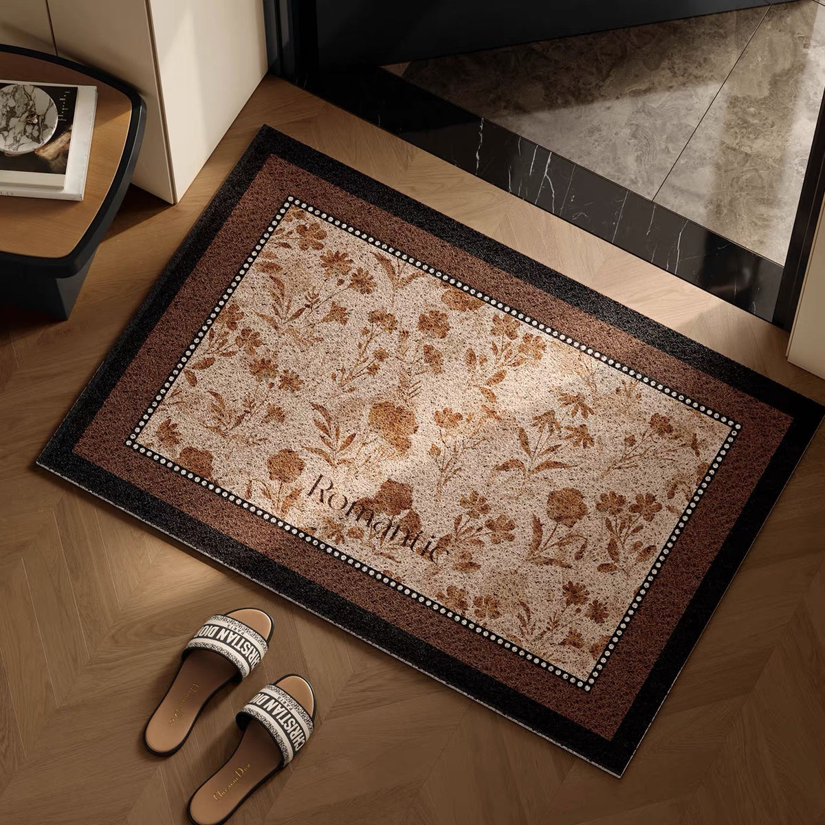 Autumn romantic door mat