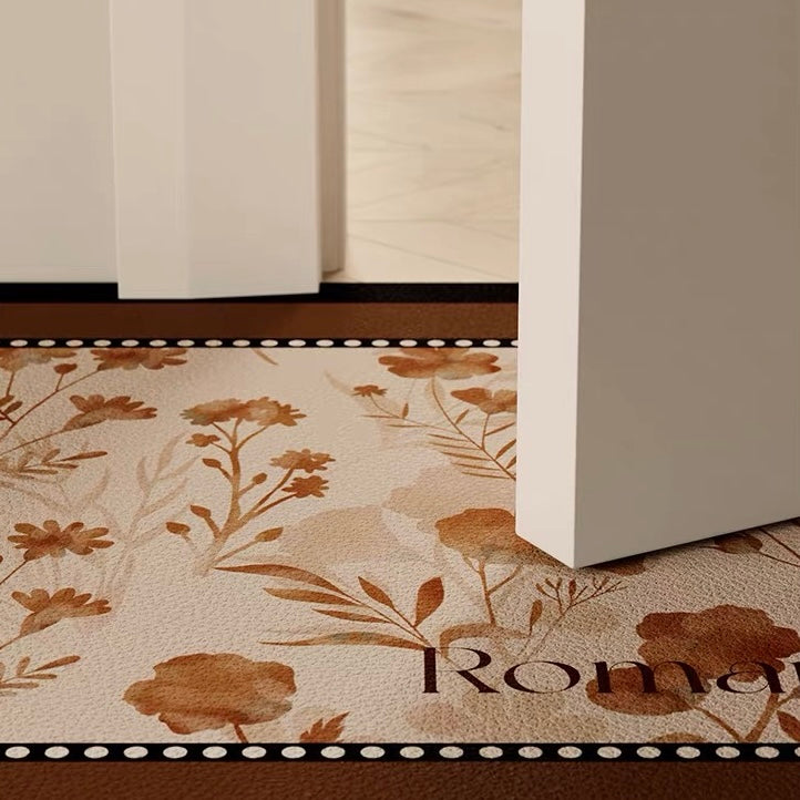 Autumn romantic kitchen mat