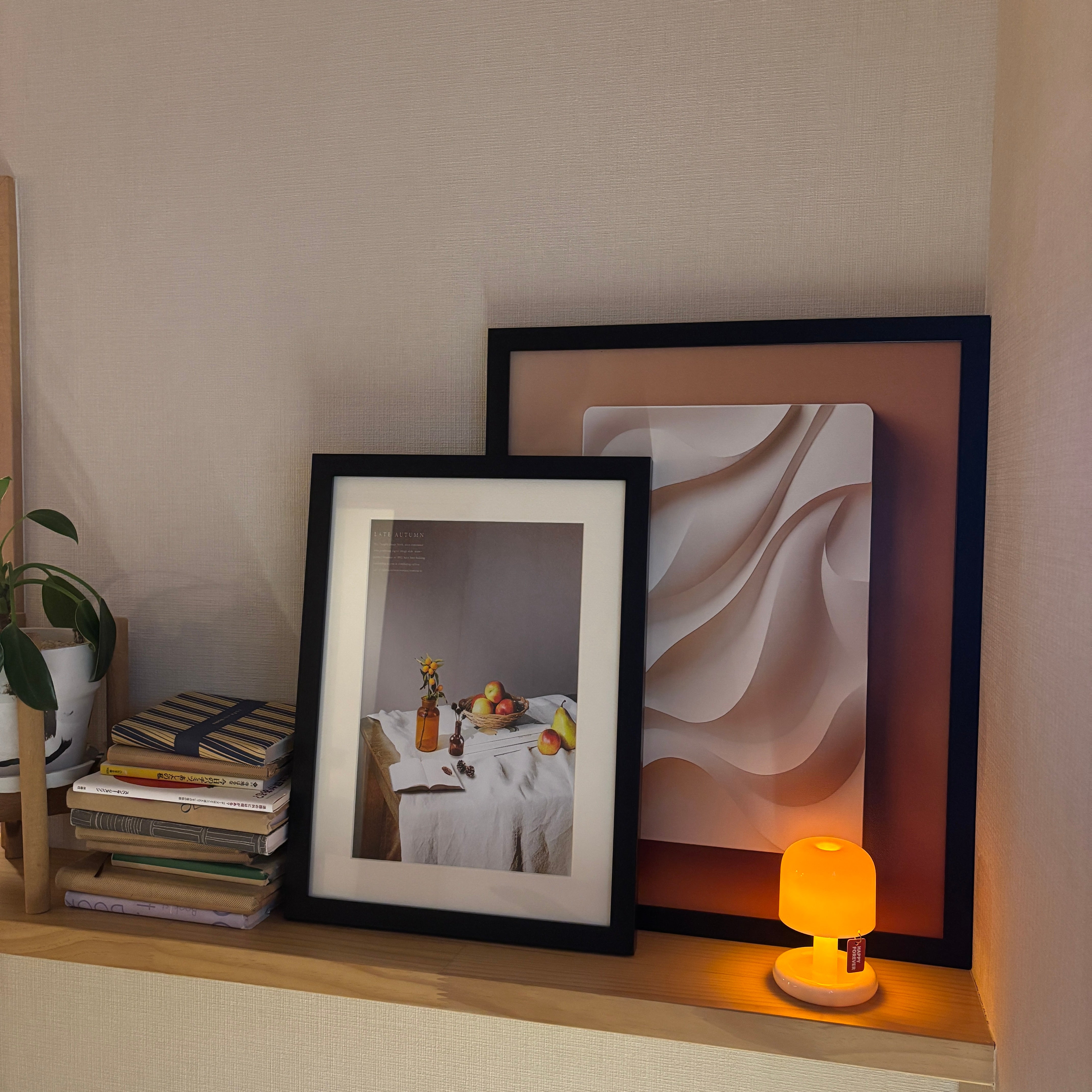 【即納】textured poster & frame SET (41×51cm)