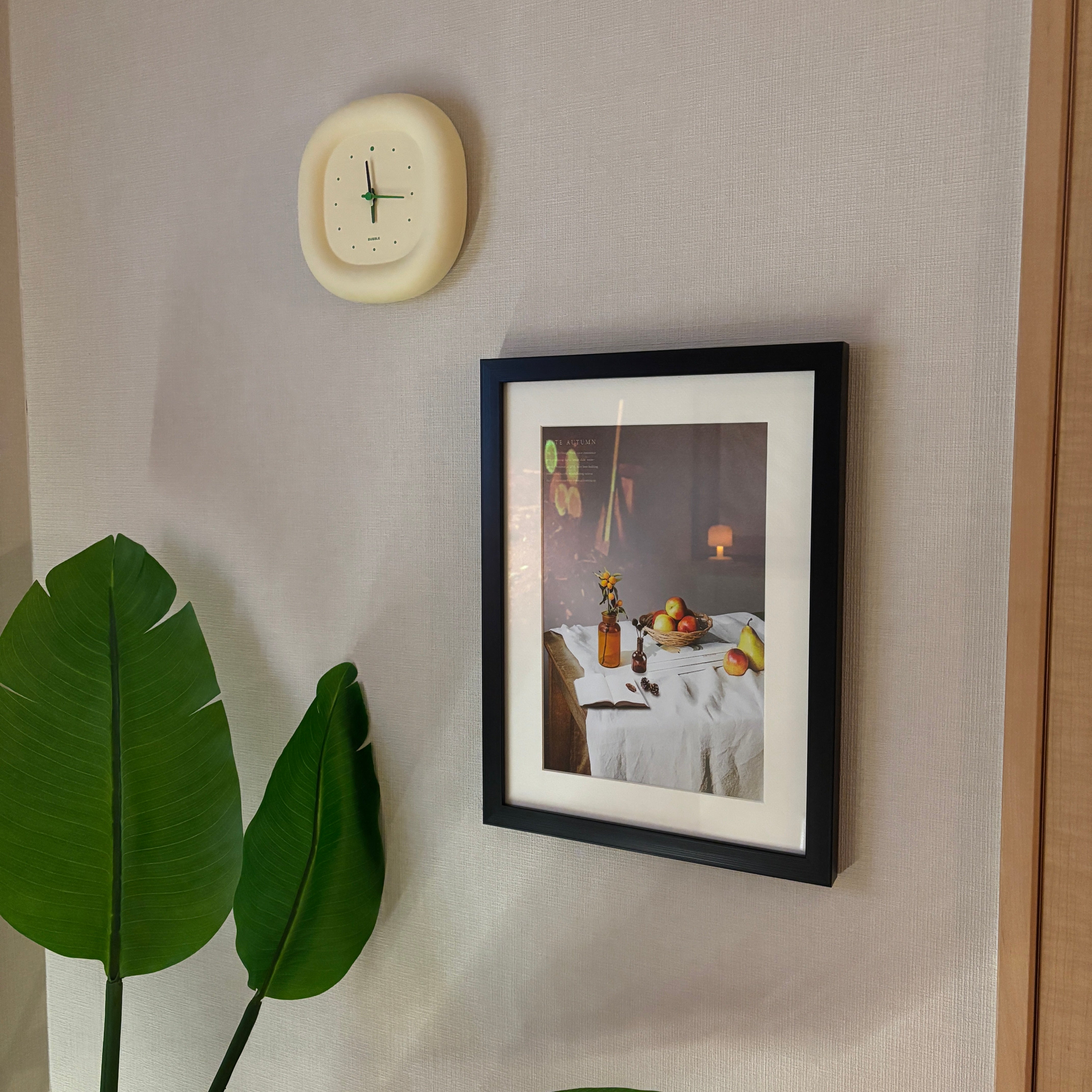 【即納】table poster & frame SET (30×40cm)