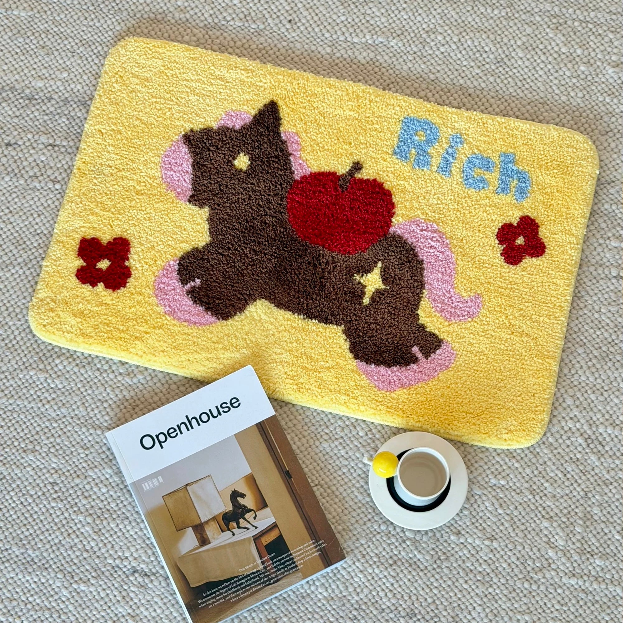 Little Pony Flocked Floor Mat