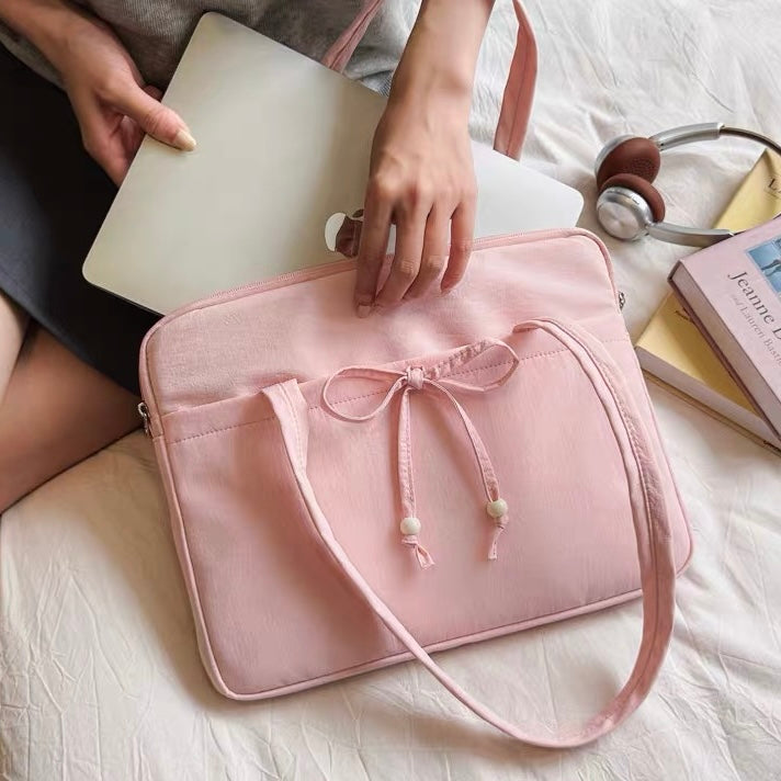 Classic Ribbon PC bag (3colors)
