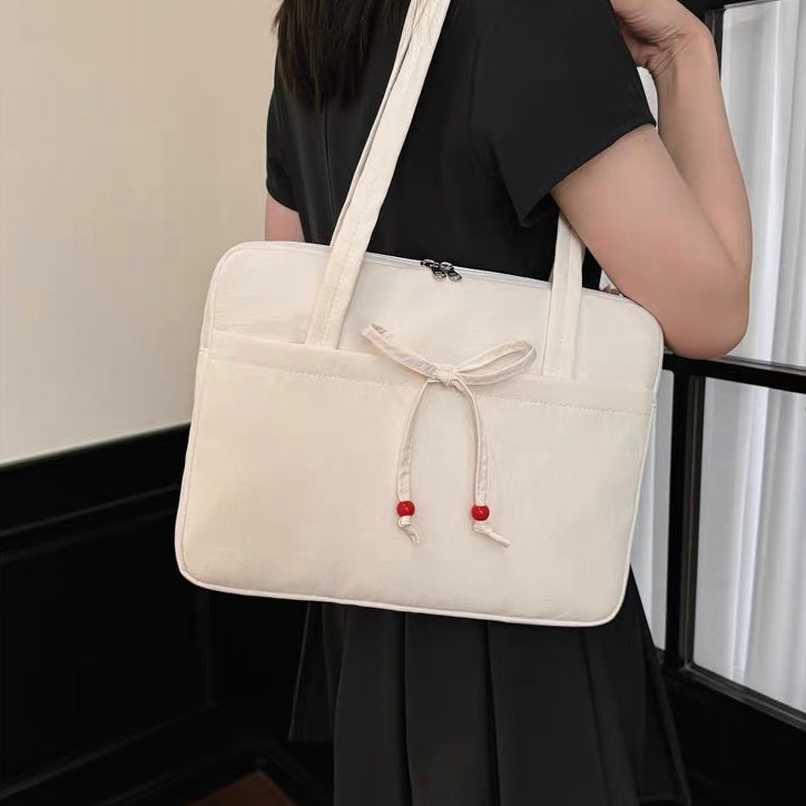 Classic Ribbon PC bag (3colors)