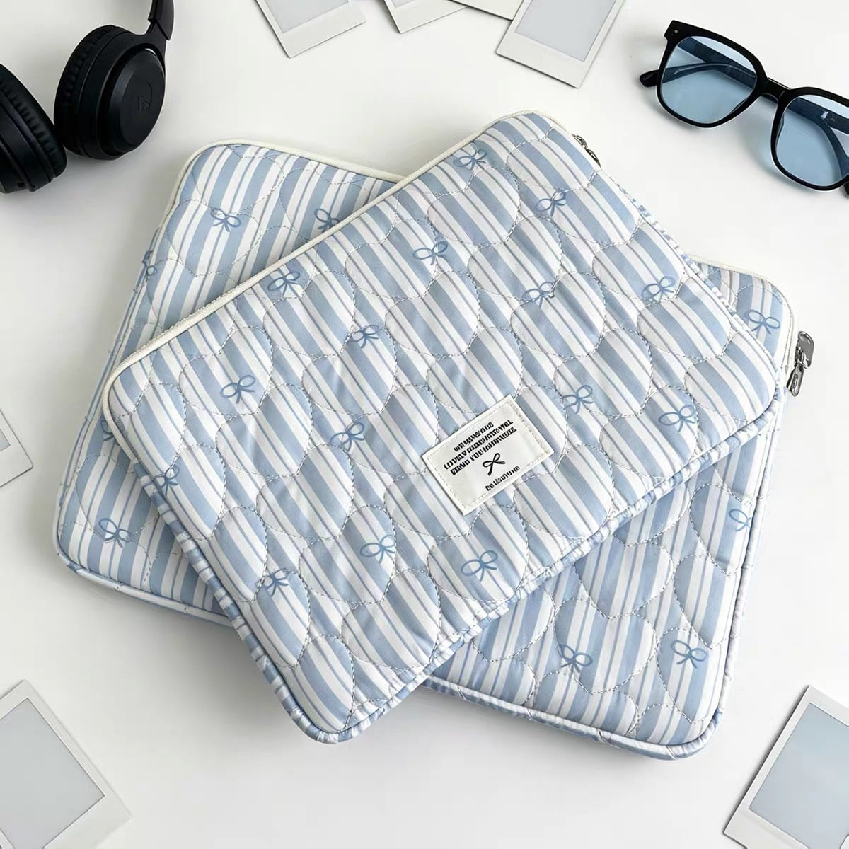 Ribbon Stripe summer PC bag (2colors)