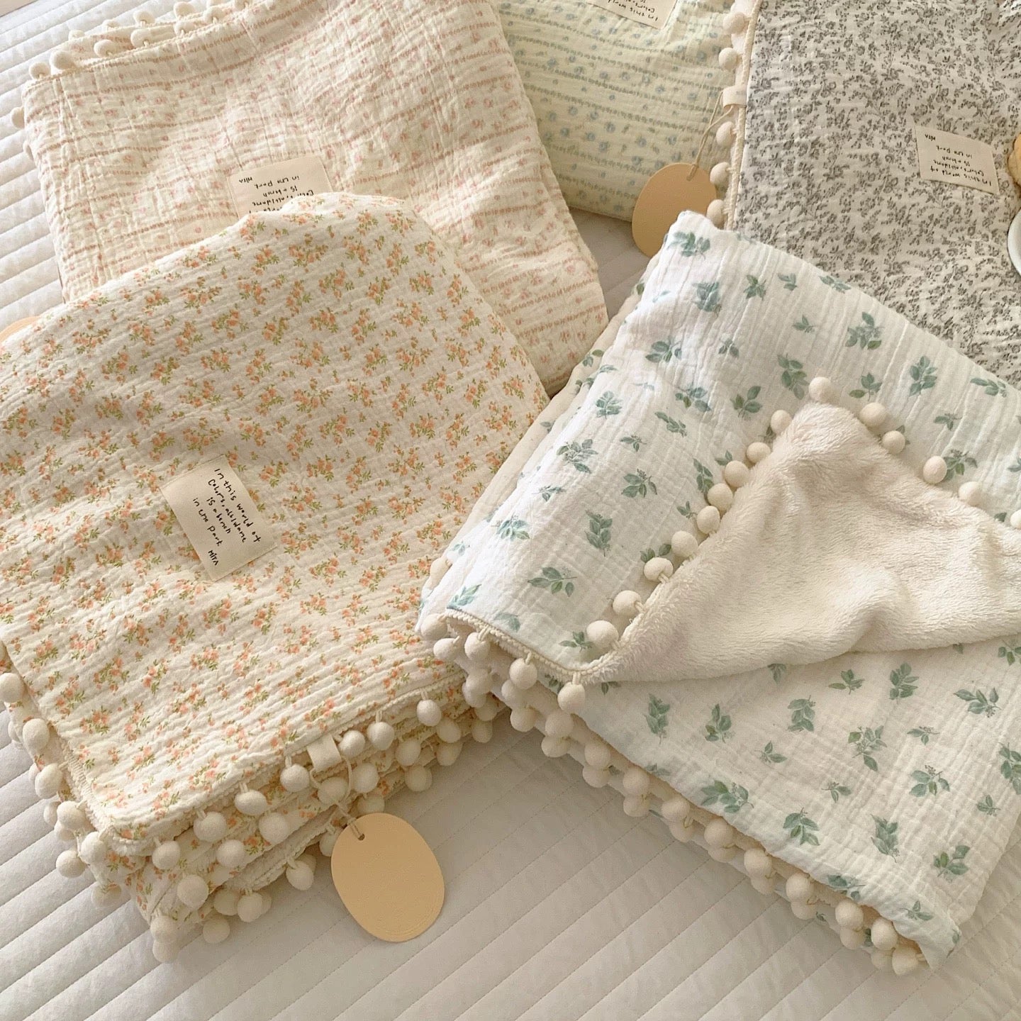 Sweet Dreams Print blanket (4colors)