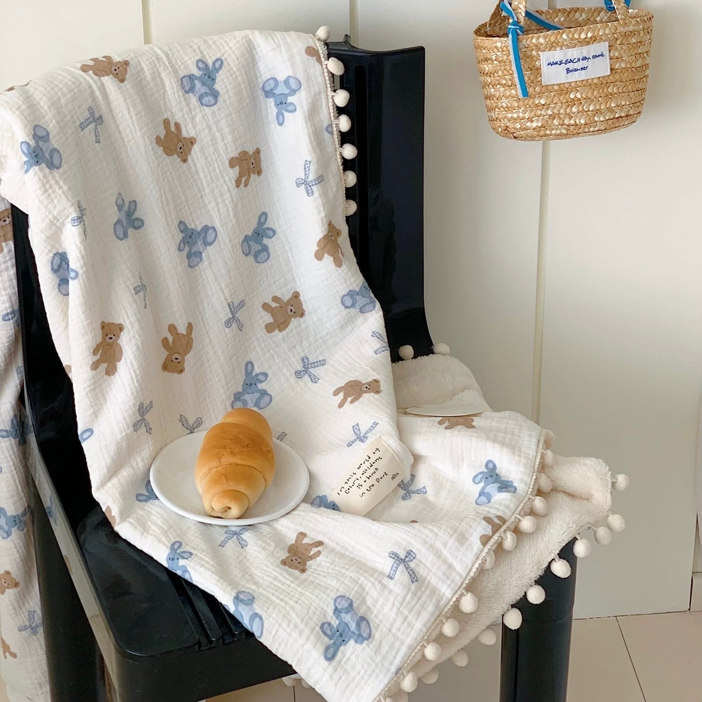 Sweet Dreams Print blanket (4colors)