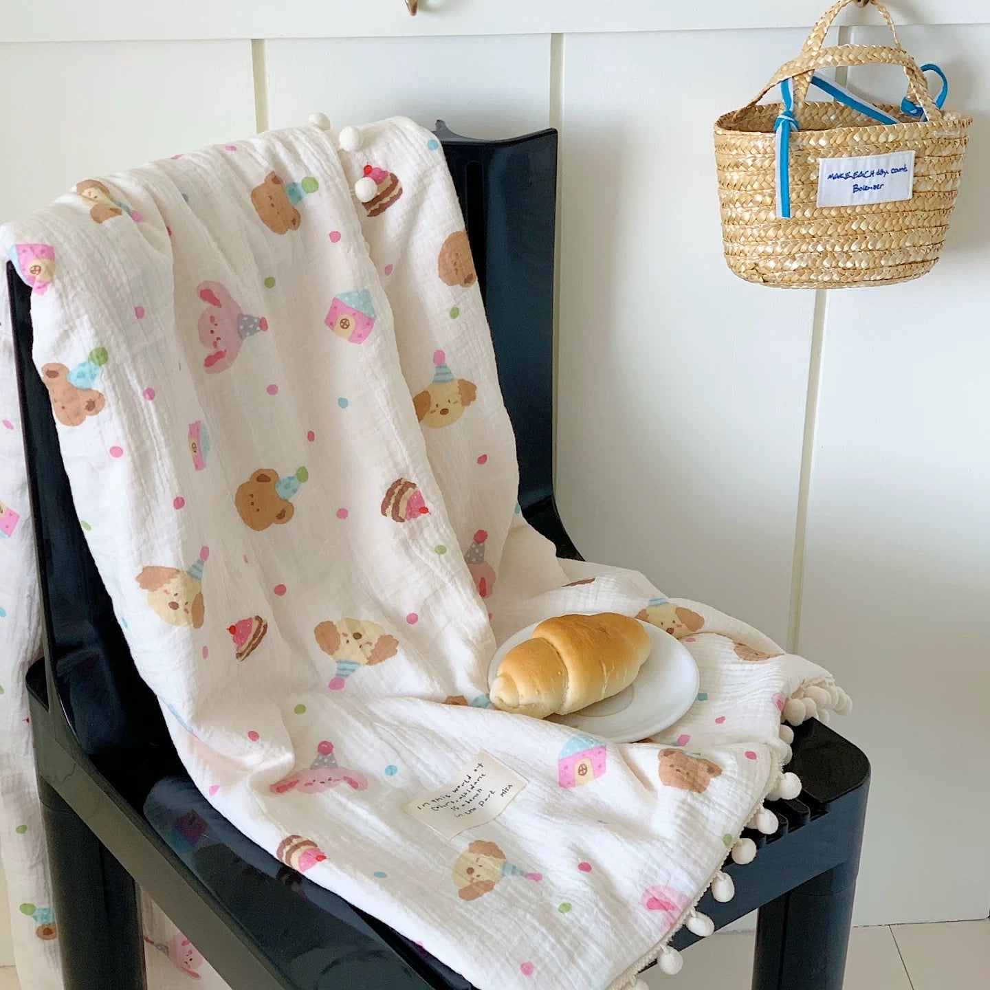 Sweet Dreams Print blanket (4colors)