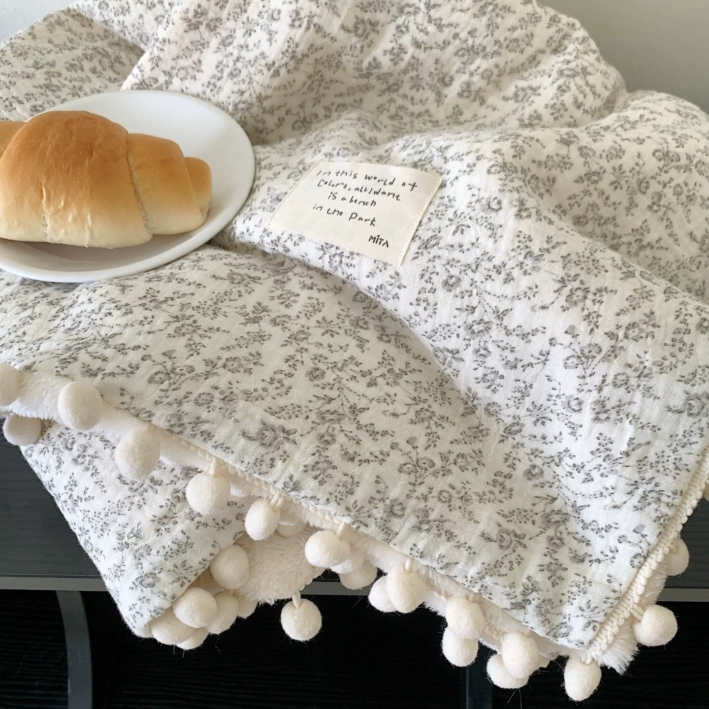 Soft Cotton Gauze blanket (3colors)