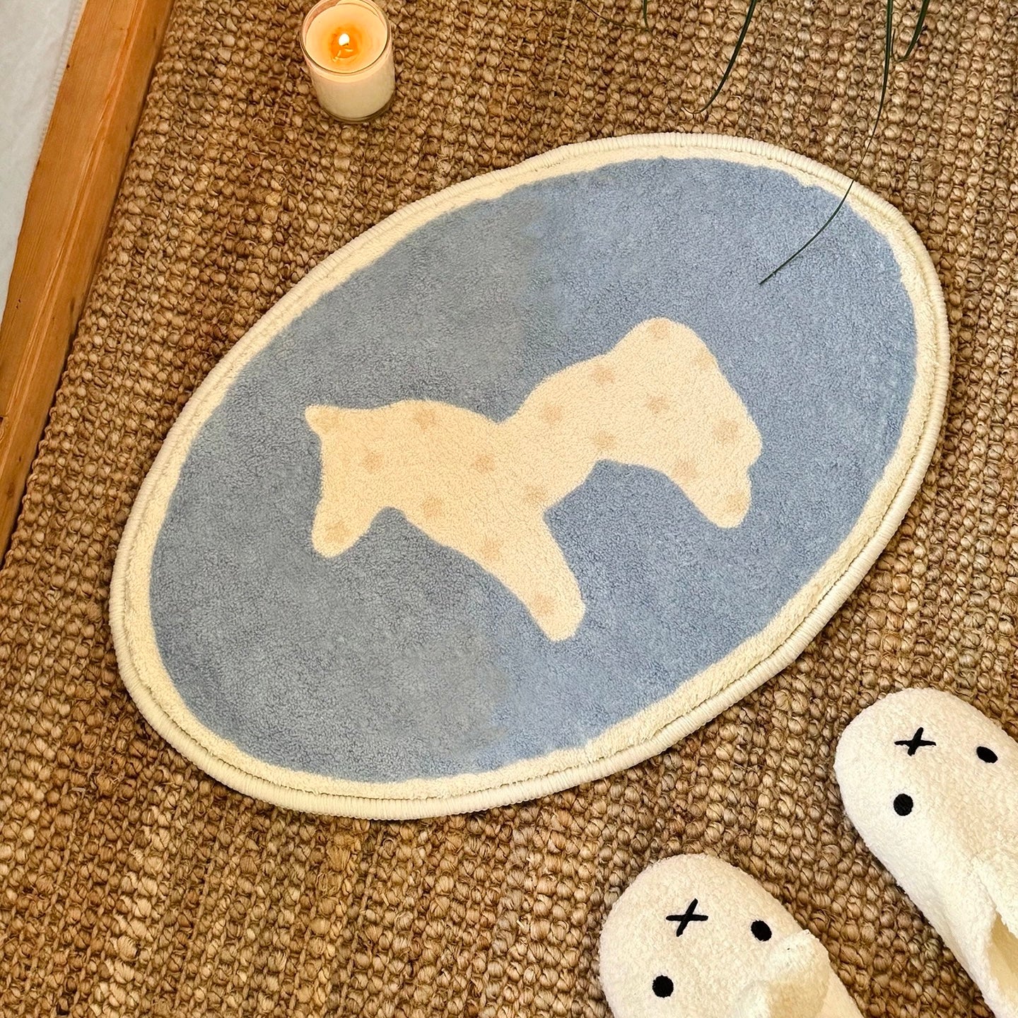 Pony Silhouette mini mat