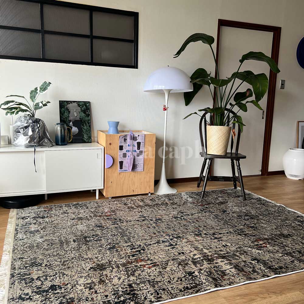 【即納】neutral tone rug carpet
