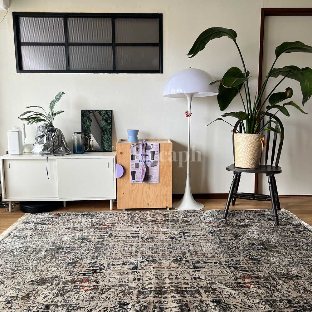 【即納】neutral tone rug carpet
