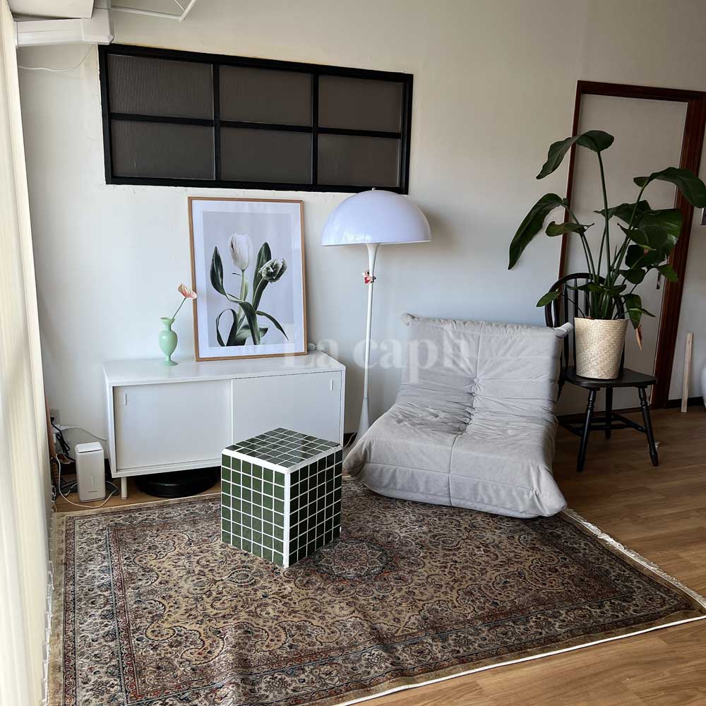 【即納】elegant floral pattern rug carpet