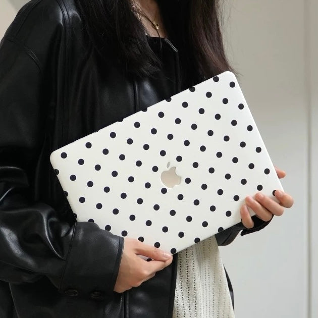 monotone dot MacBook Case (2colors)