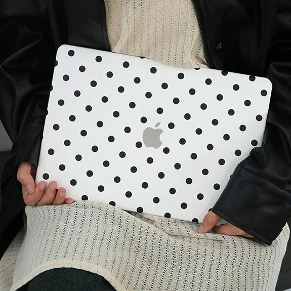monotone dot MacBook Case (2colors)