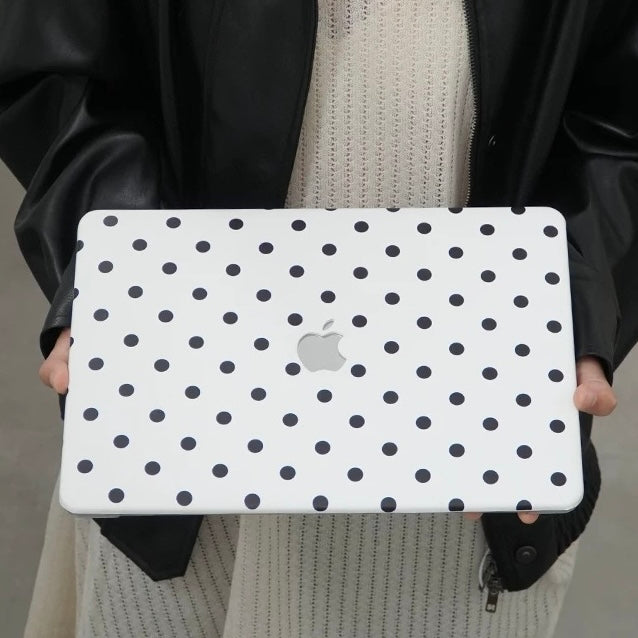 monotone dot MacBook Case (2colors)