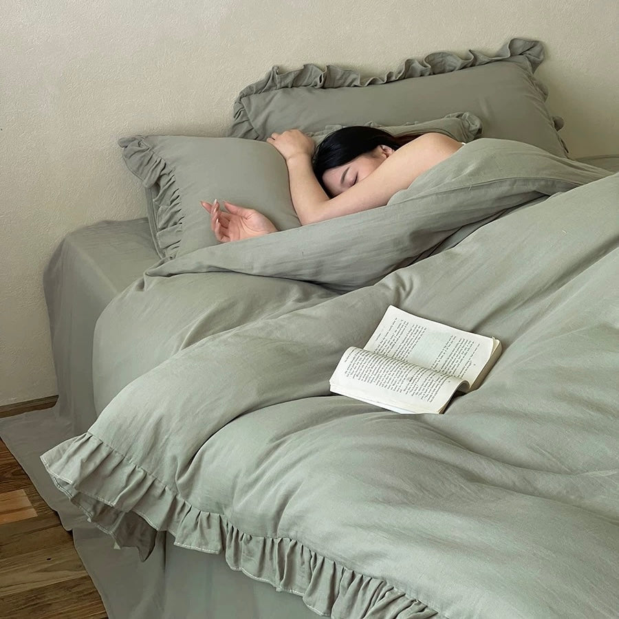 The Softest Frill bedlinen set (7colors)