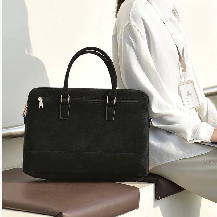 Premium Faux Leather PC bag (6colors)