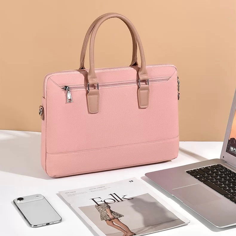 Premium Faux Leather PC bag (6colors)