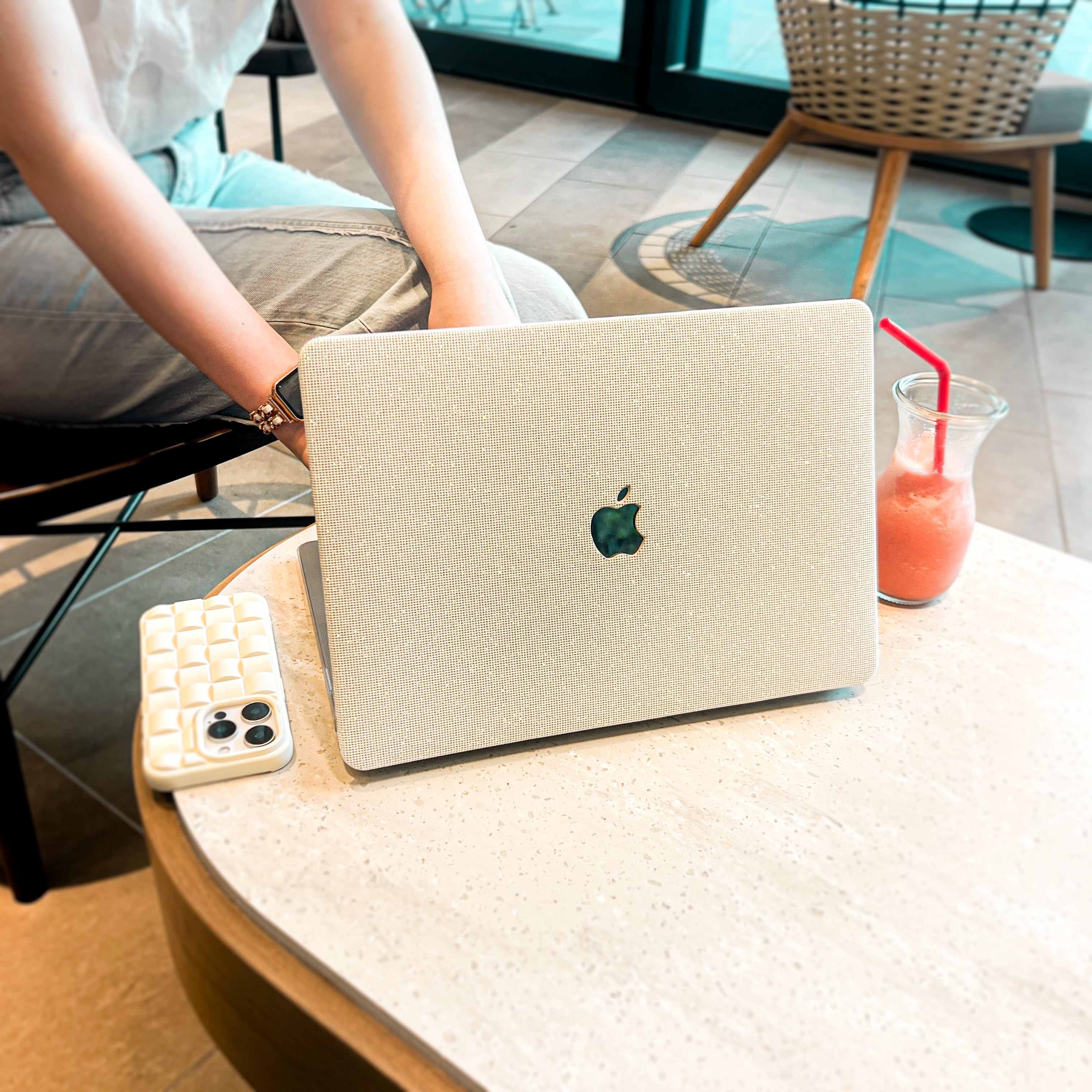 Stardust Glitter MacBook Case