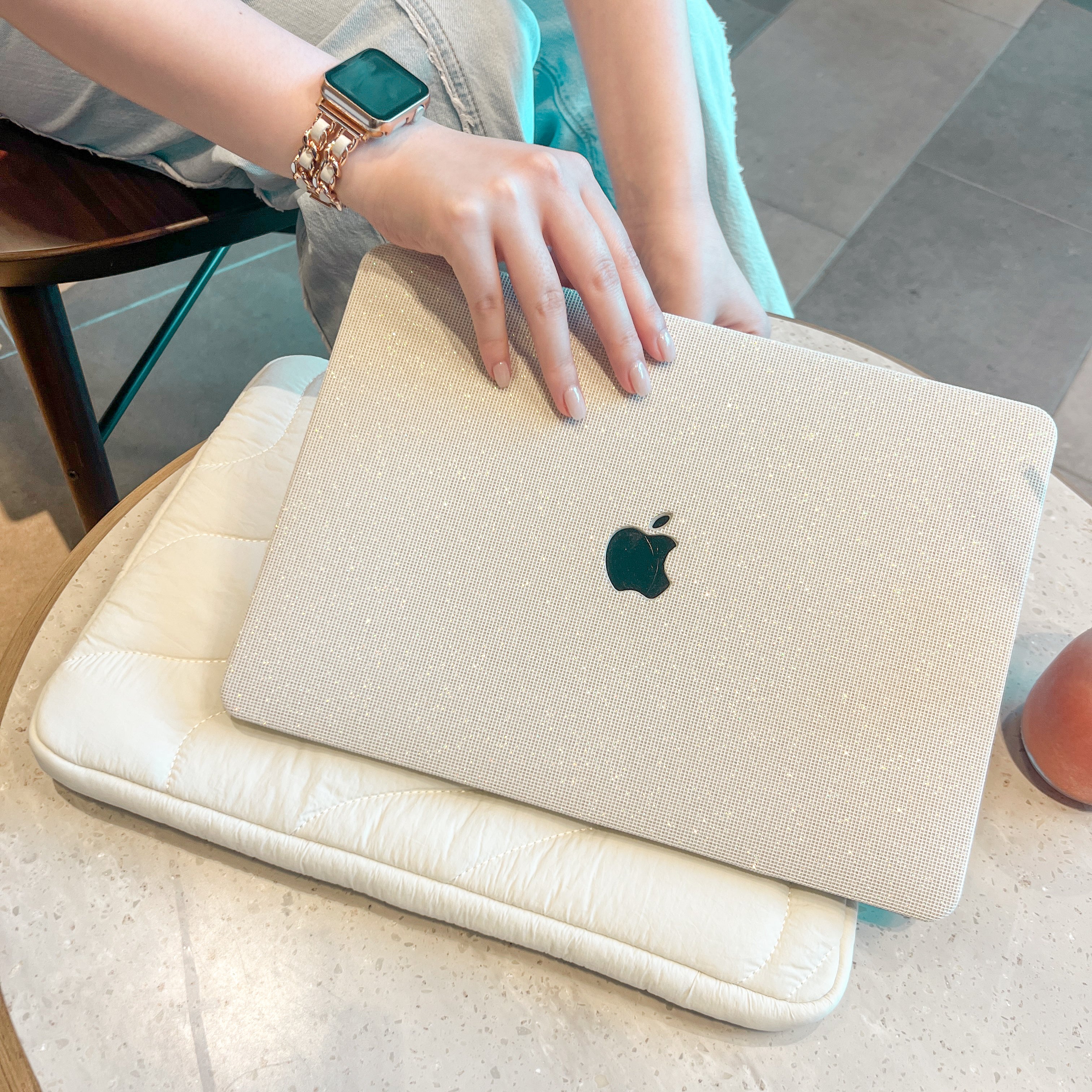 Puffy Quilted Laptop Case for MacBook & Notebook