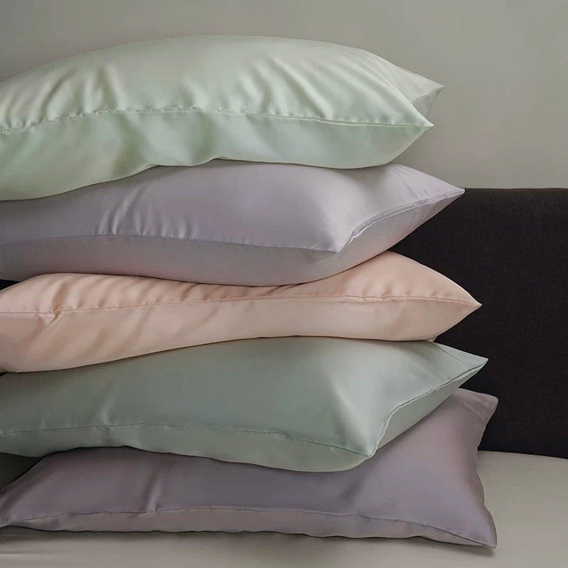 ice silk pillow sheets (10colors)