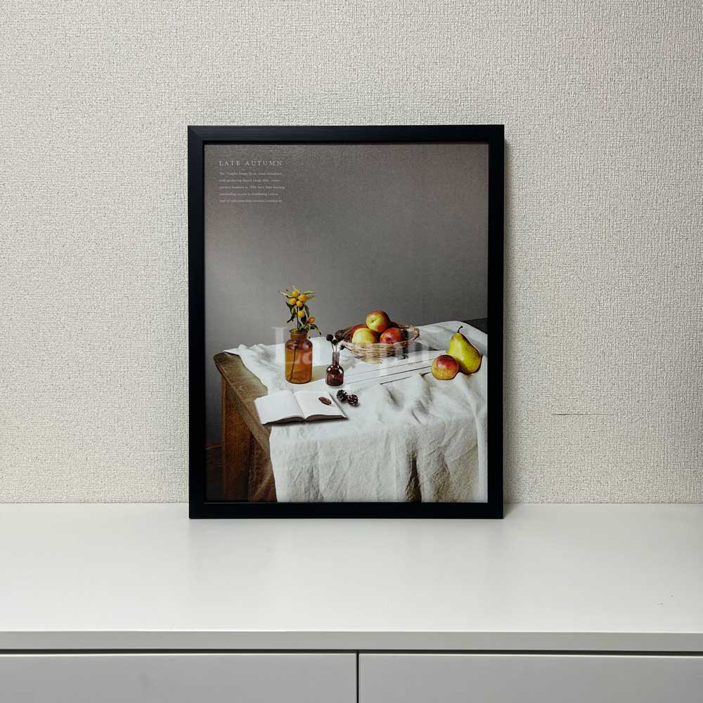【即納】table poster & frame SET (41×51cm)
