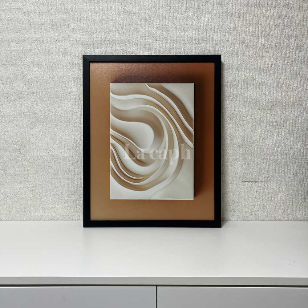 【即納】wave poster & frame SET (41×51cm)