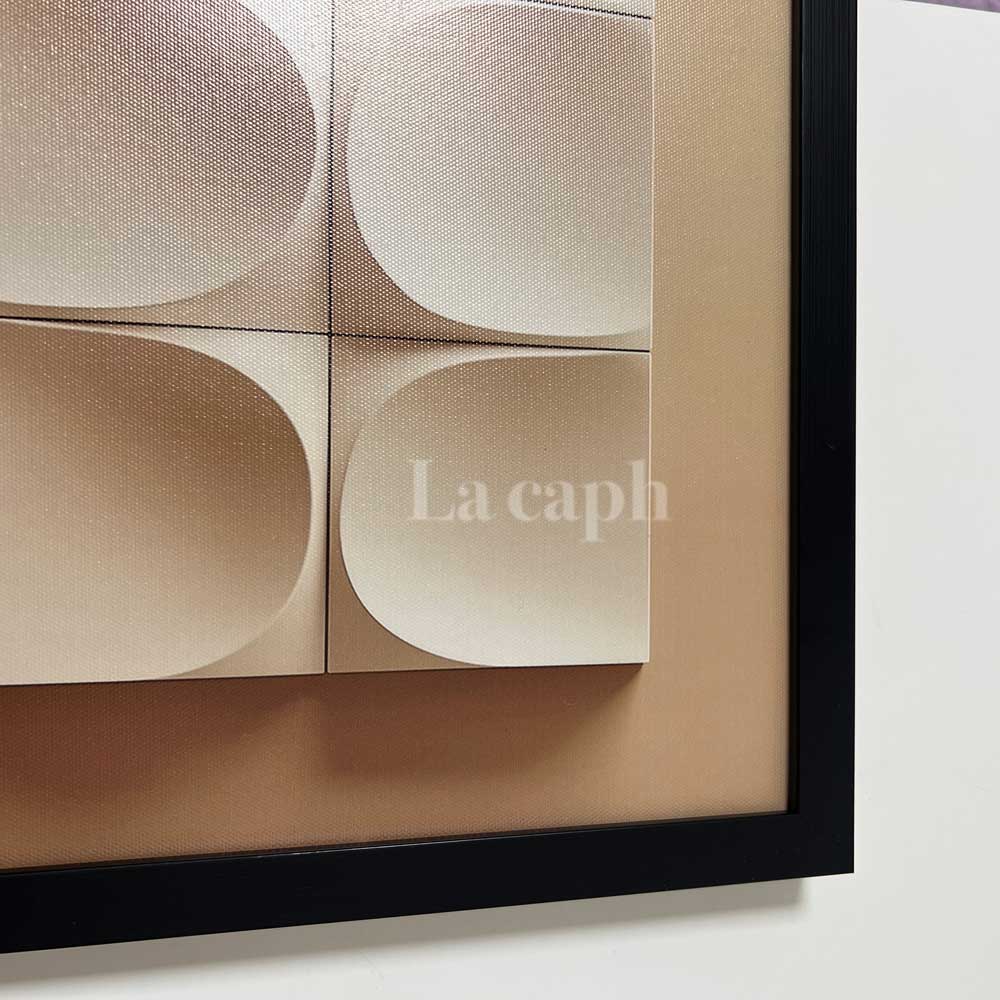 【即納】gold cube poster & frame SET (41×51cm)