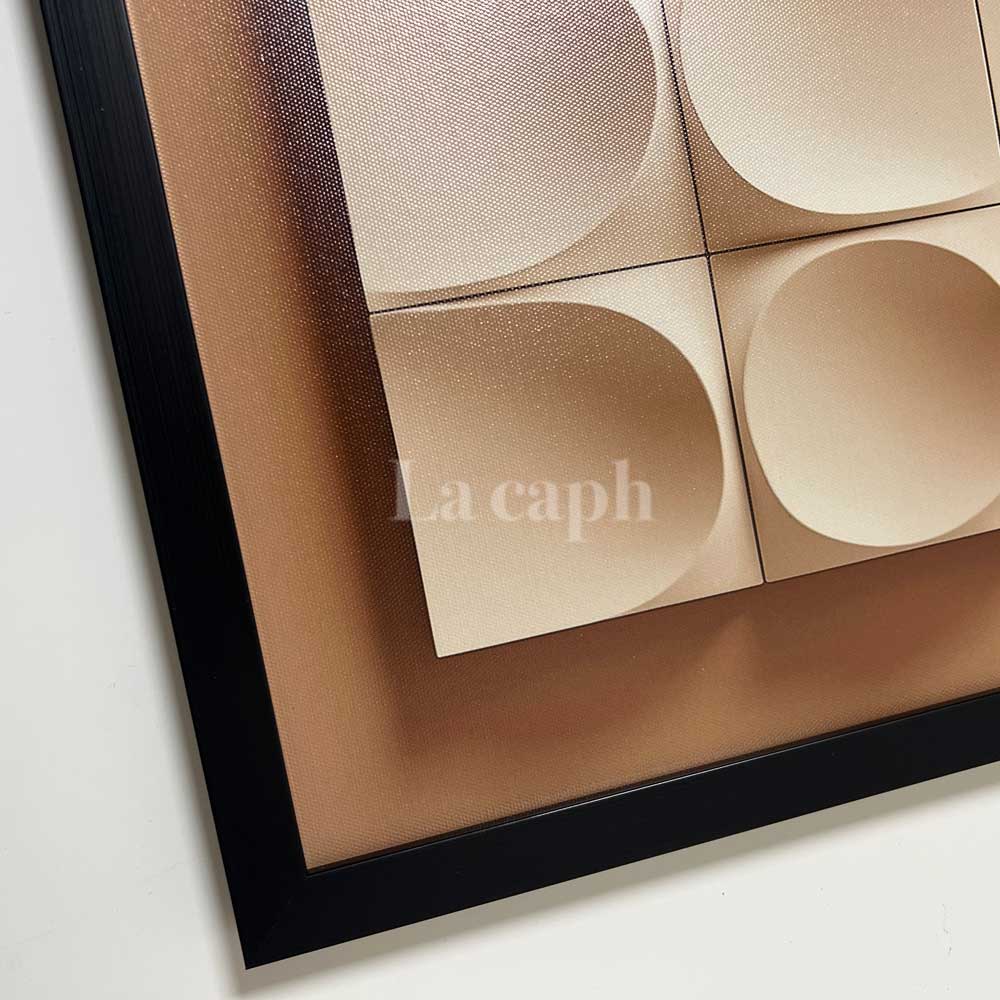 【即納】gold cube poster & frame SET (41×51cm)