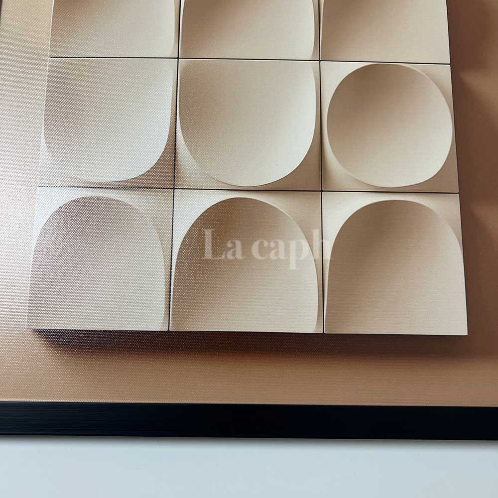 【即納】gold cube poster & frame SET (41×51cm)