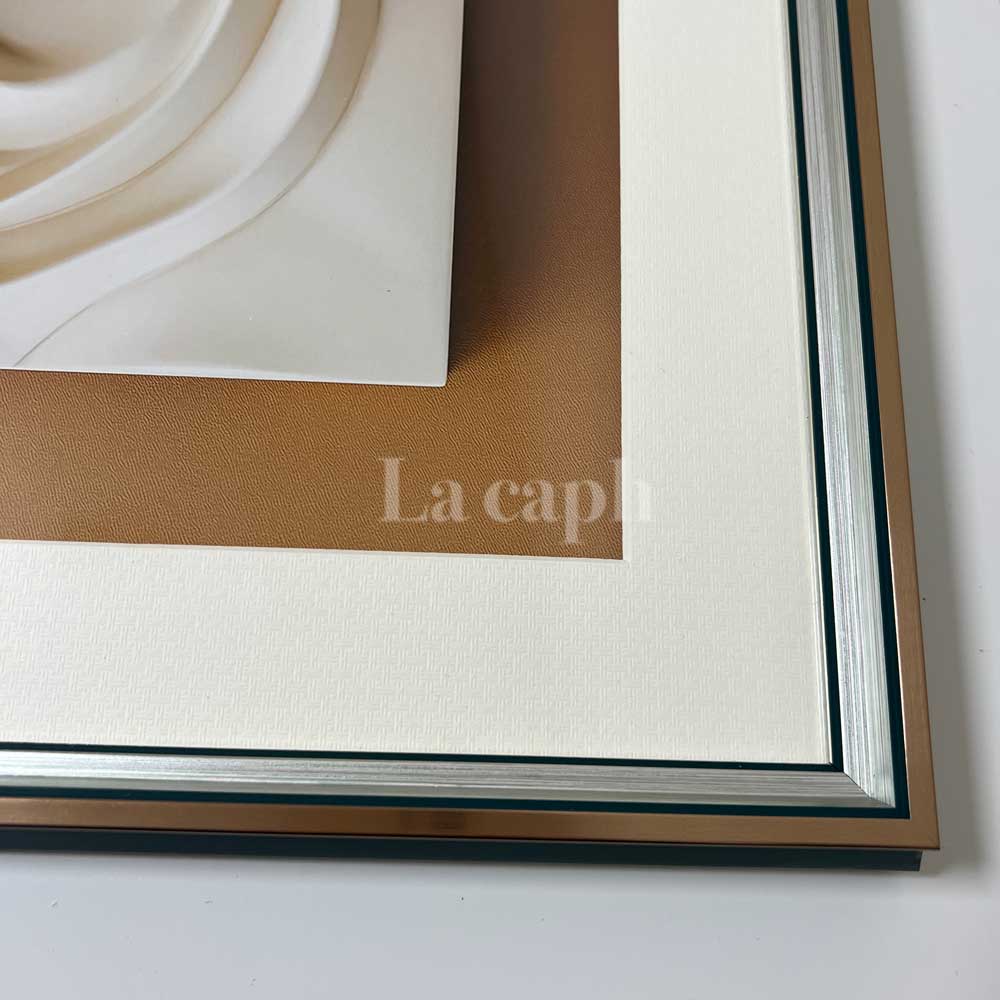 【即納】wave poster & gold frame SET (41×51cm)