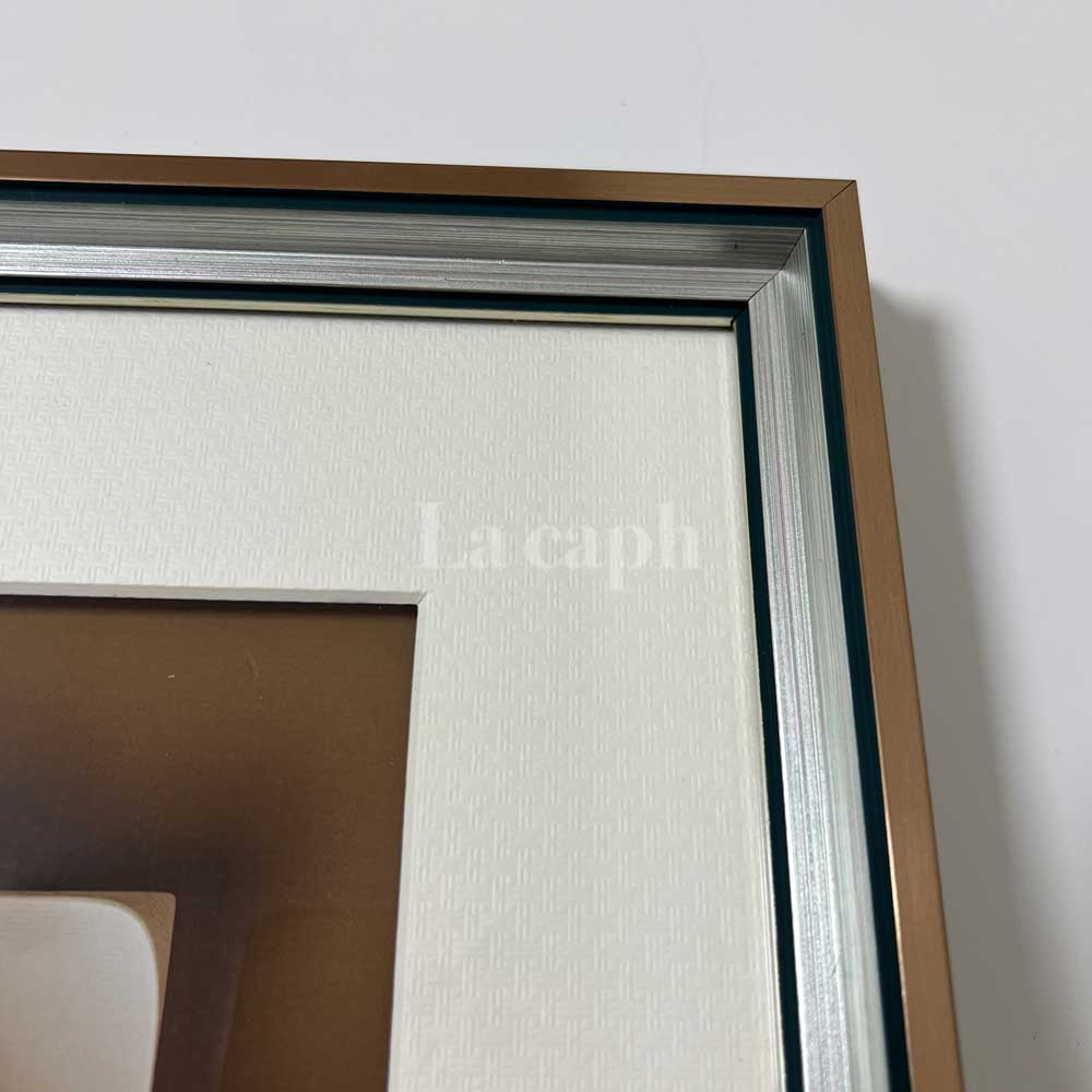 【即納】textured poster & gold frame SET (41×51cm)