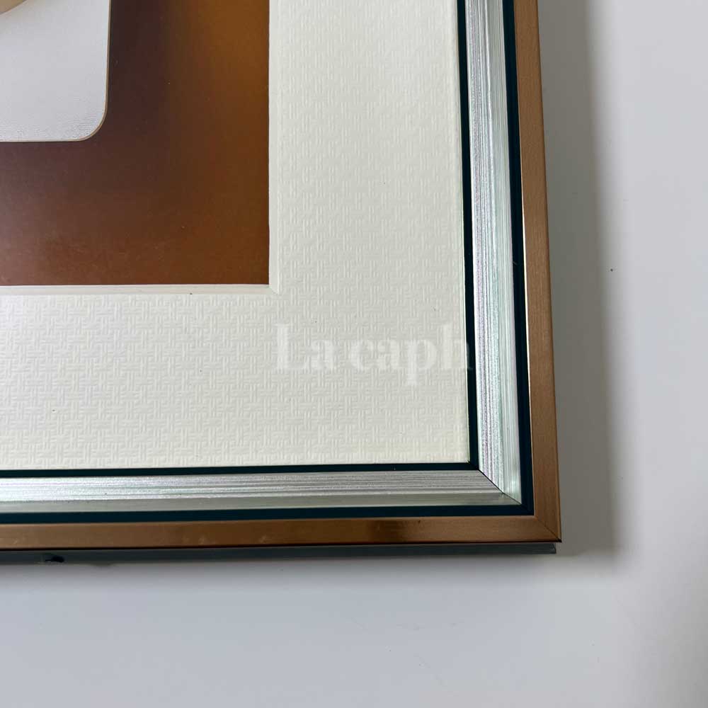 【即納】textured poster & gold frame SET (41×51cm)