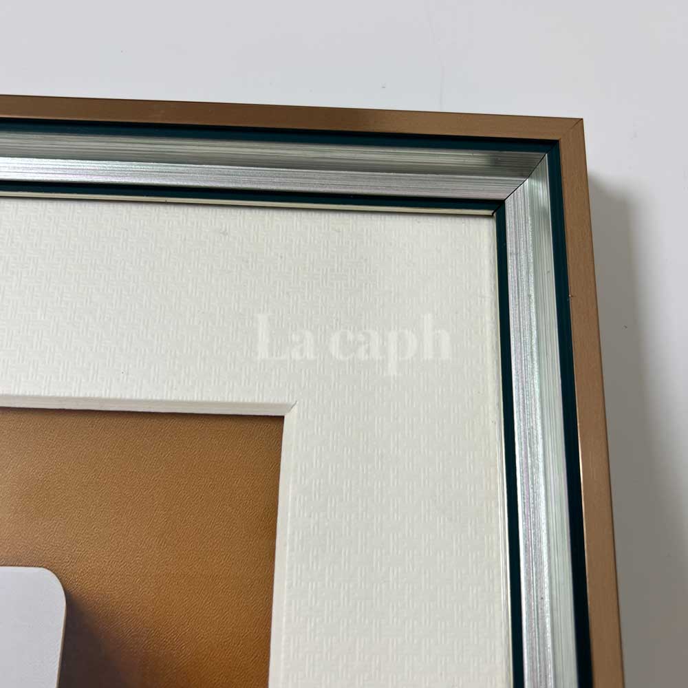 【即納】textured poster & gold frame SET (41×51cm)