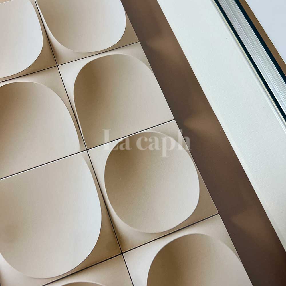 【即納】gold cube poster & gold frame SET (41×51cm)