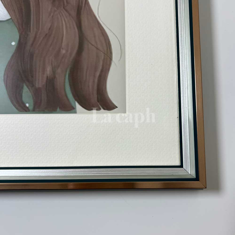 【即納】daydream poster & gold frame SET (41×51cm)
