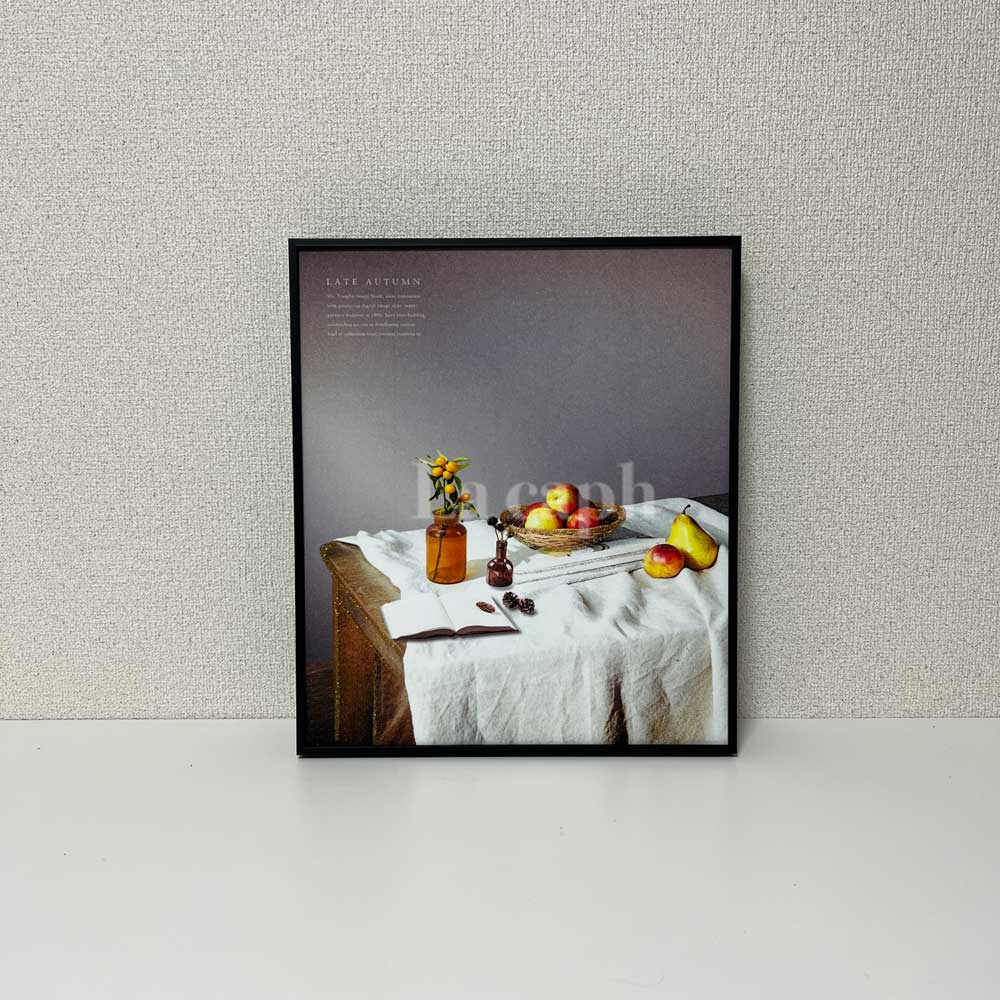【即納】table glitter poster & frame SET (31×36cm)