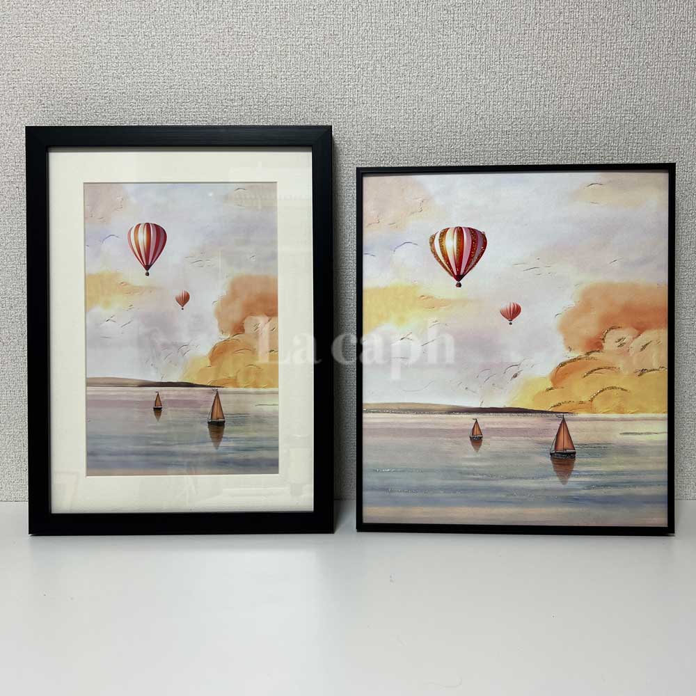 【即納】sunset poster & frame SET (41×51cm)