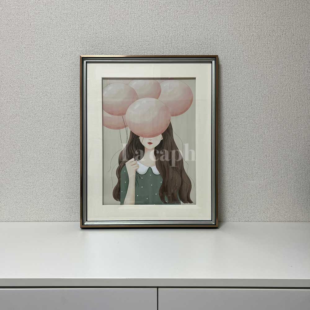 【即納】daydream poster & gold frame SET (41×51cm)