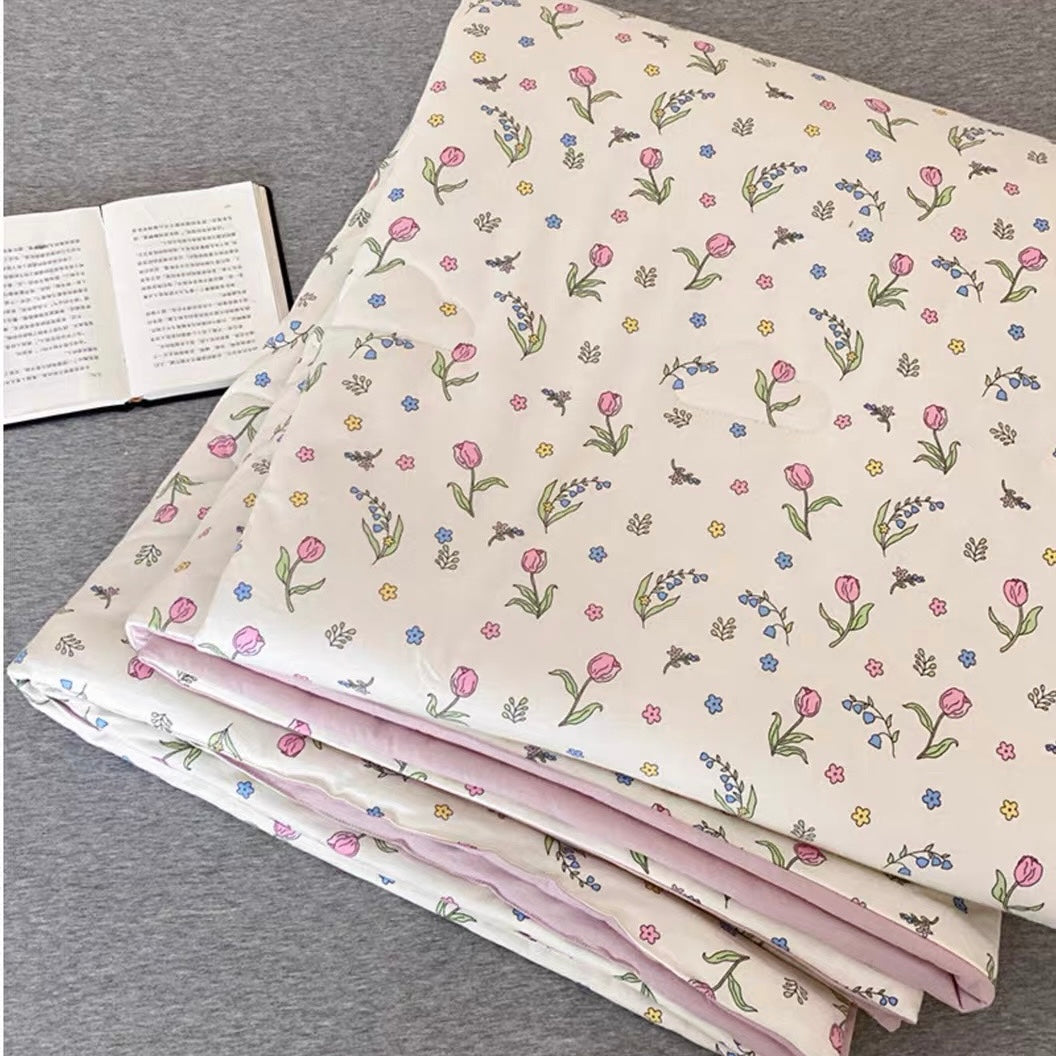 tulip garden quilt