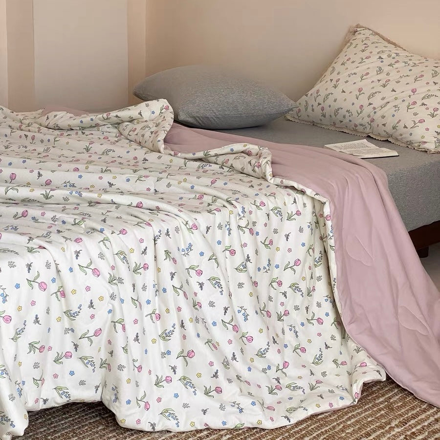 tulip garden quilt