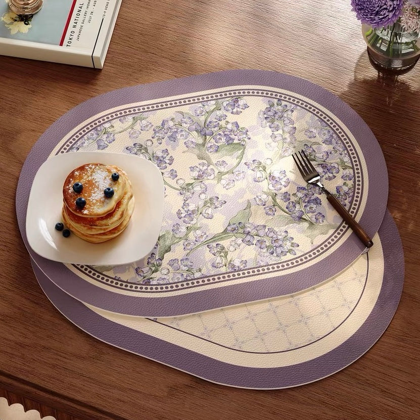 Purple Campanula place mat