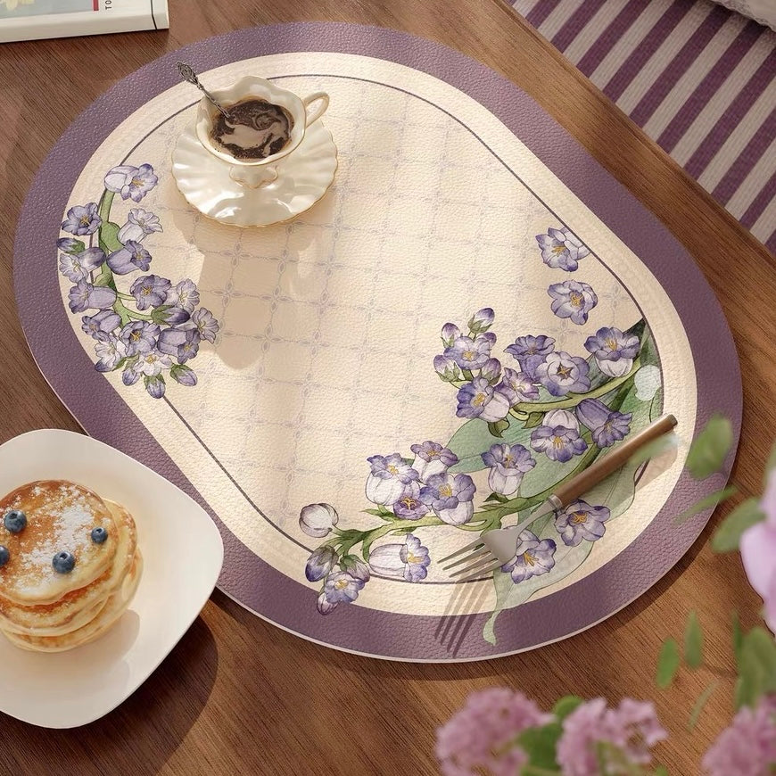 Purple Campanula place mat