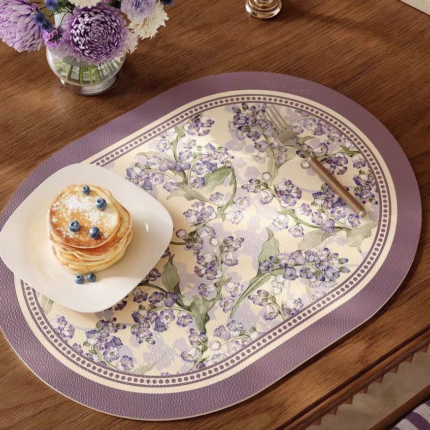 Purple Campanula place mat
