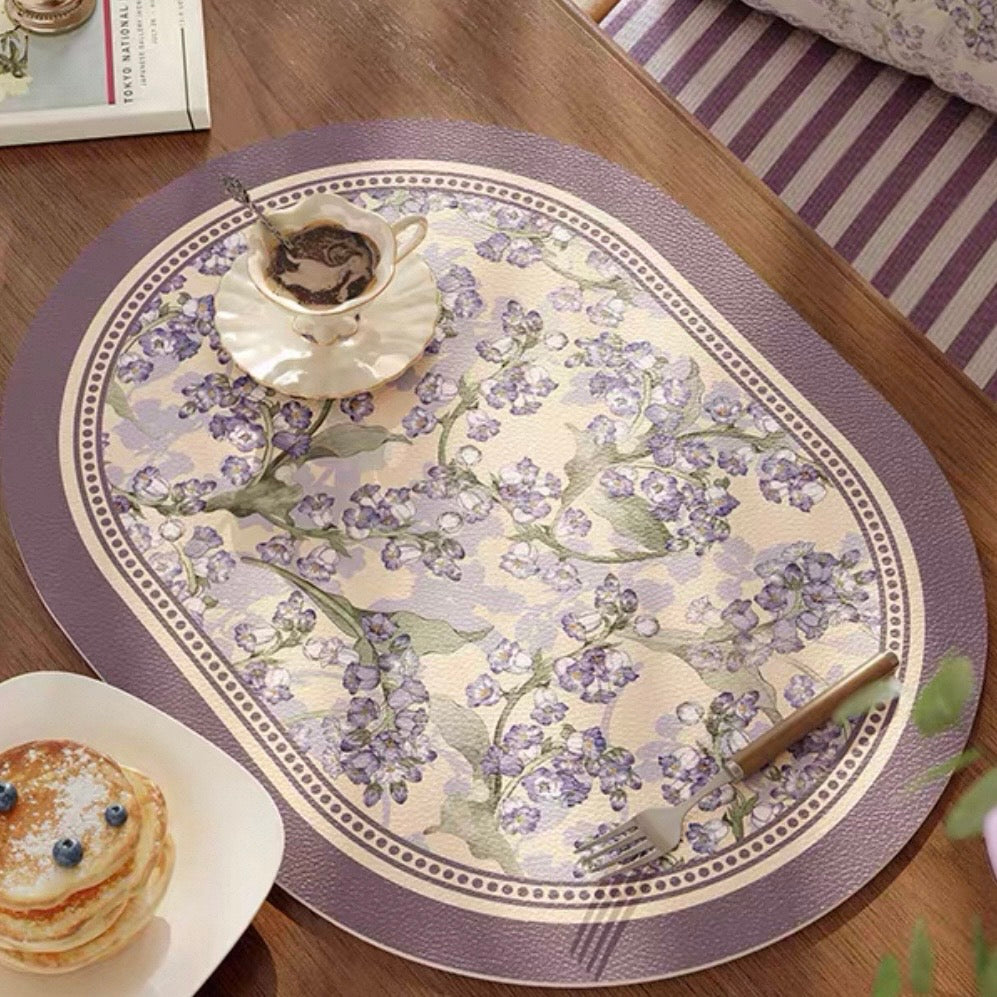 Purple Campanula place mat