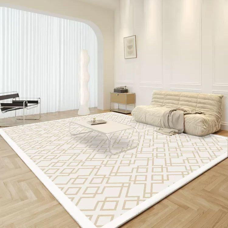 【即納】11design geometric pattern square carpet / 140×200cm , C