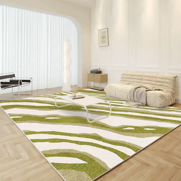 【即納】11design geometric pattern square carpet / 140×200cm , C