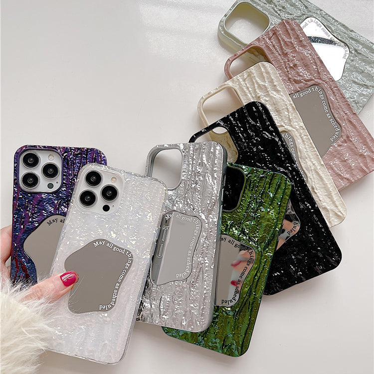 【即納】8color metallic rock iPhone case / white , iPhone 12 Pro Max